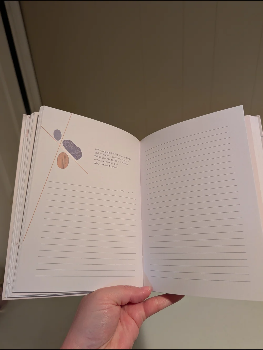 Life Balance Journal - Pastel Stone Design